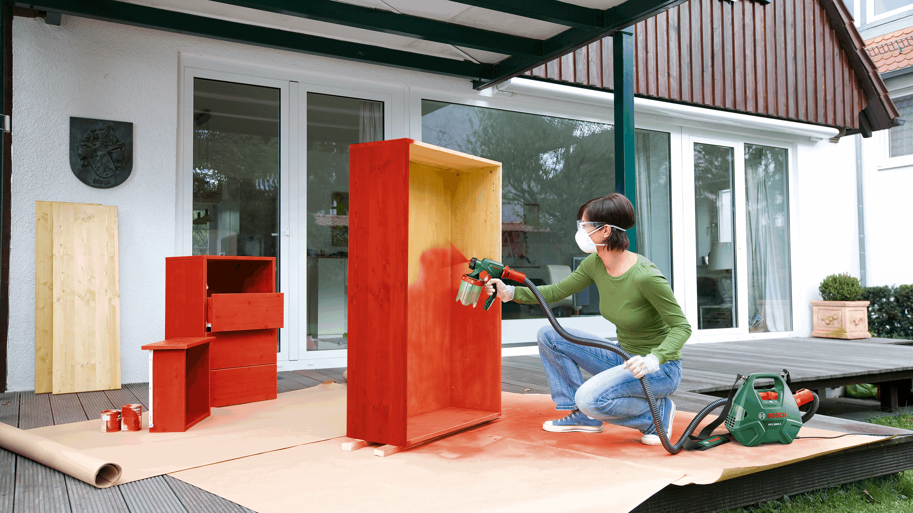 Buy Bosch DIY Spray Gun PFS 3000-2 0603207100 from Power Tool Services - Image 5 | Best Price