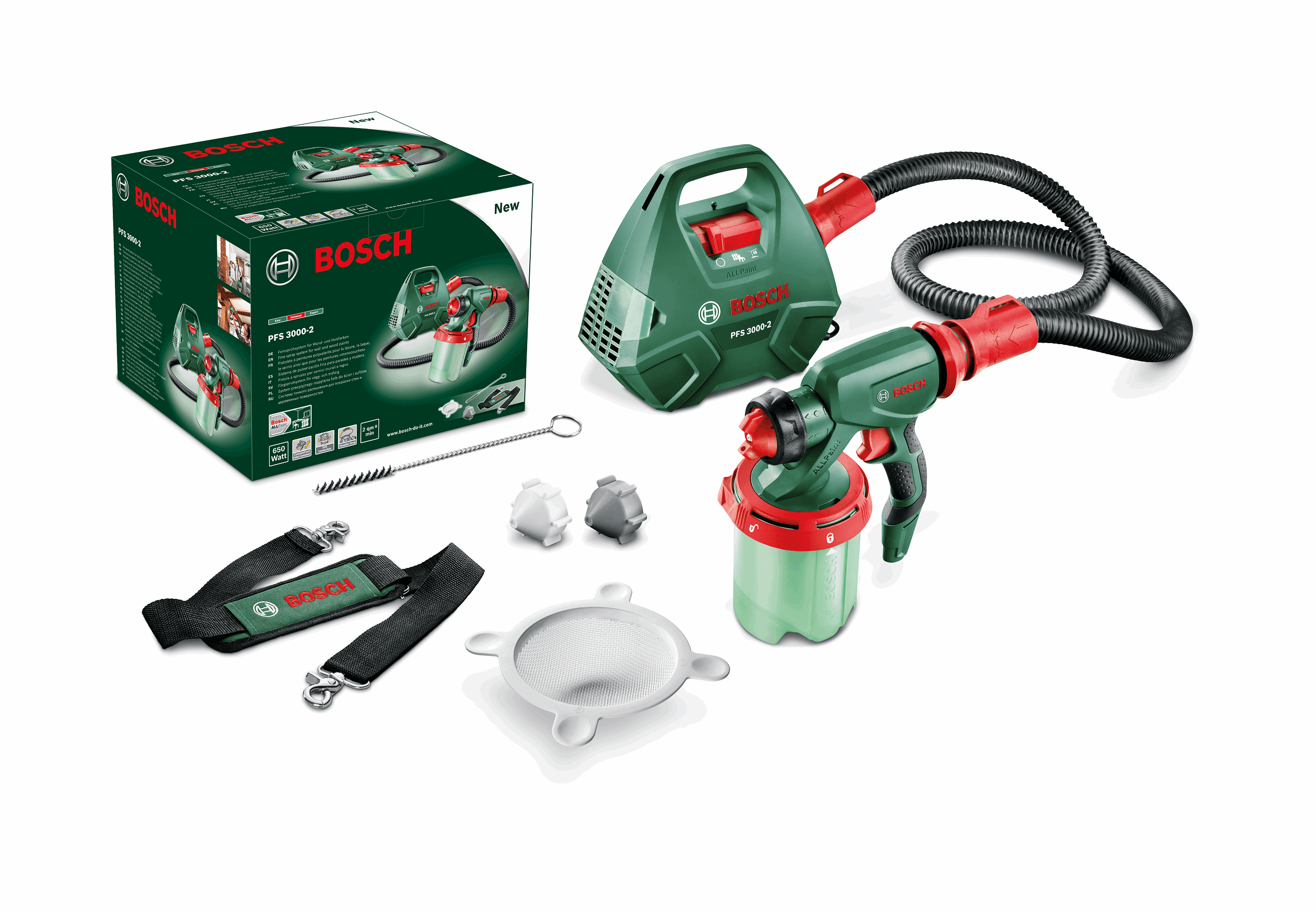 Buy Bosch DIY Spray Gun PFS 3000-2 0603207100 from Power Tool Services - Image 1 | Best Price