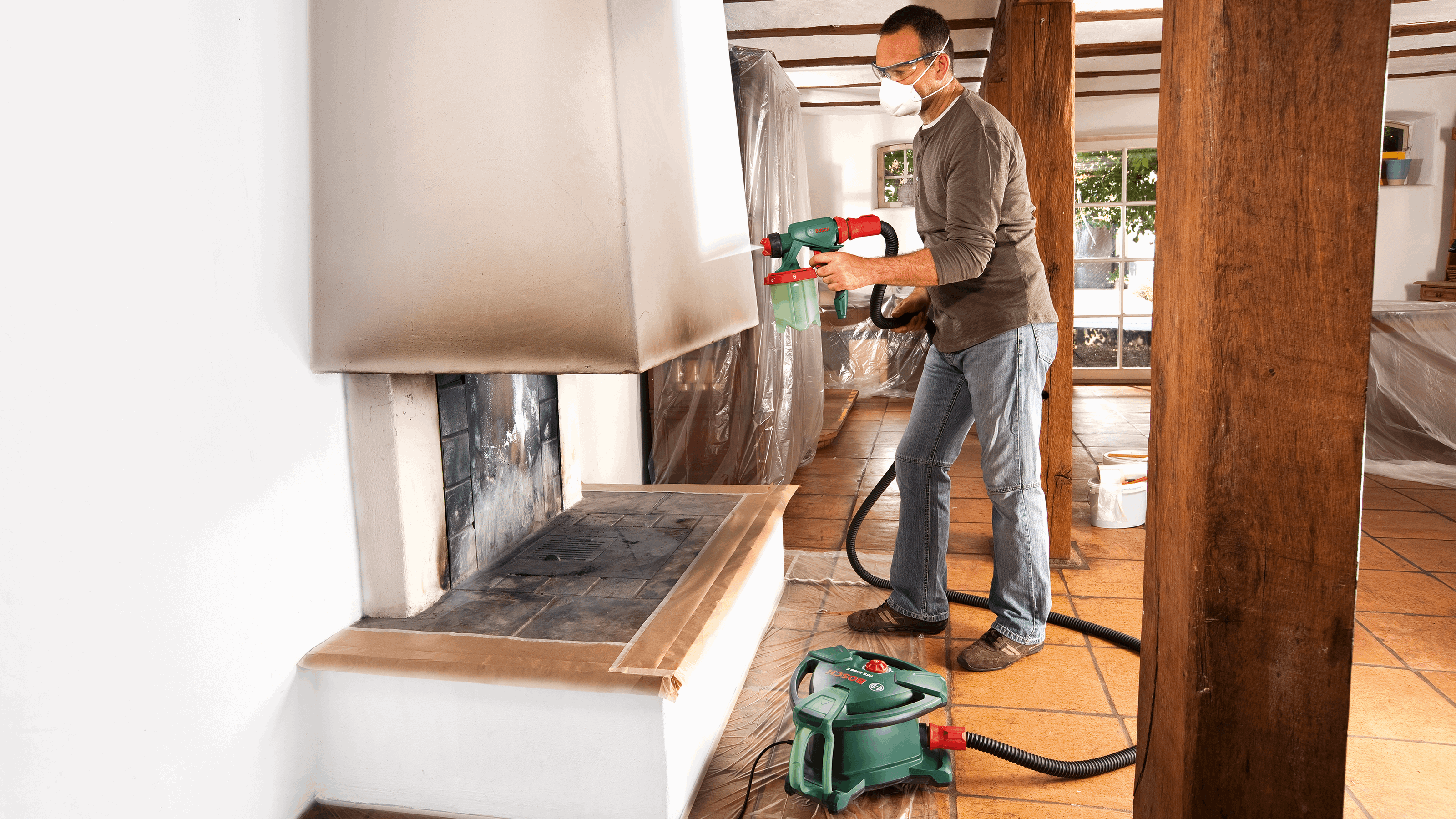 Buy Bosch DIY Spray Gun PFS 5000 E from Power Tool Services - Image 3 | Best Price