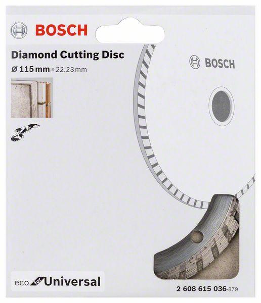 Buy Bosch Diamond Disc Universal Turbo 115 x 22.33 mm from Power Tool Services - Image 1 | Best Price