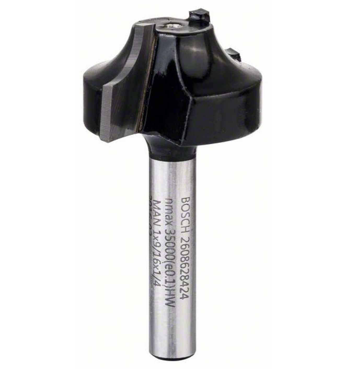 Buy Bosch Edge forming bit E, 1/4", R1 6.3 mm, D 25.4 mm, L 14 mm, G 46 mm 2608628424 from Power Tool Services - Image 2 | Best Price