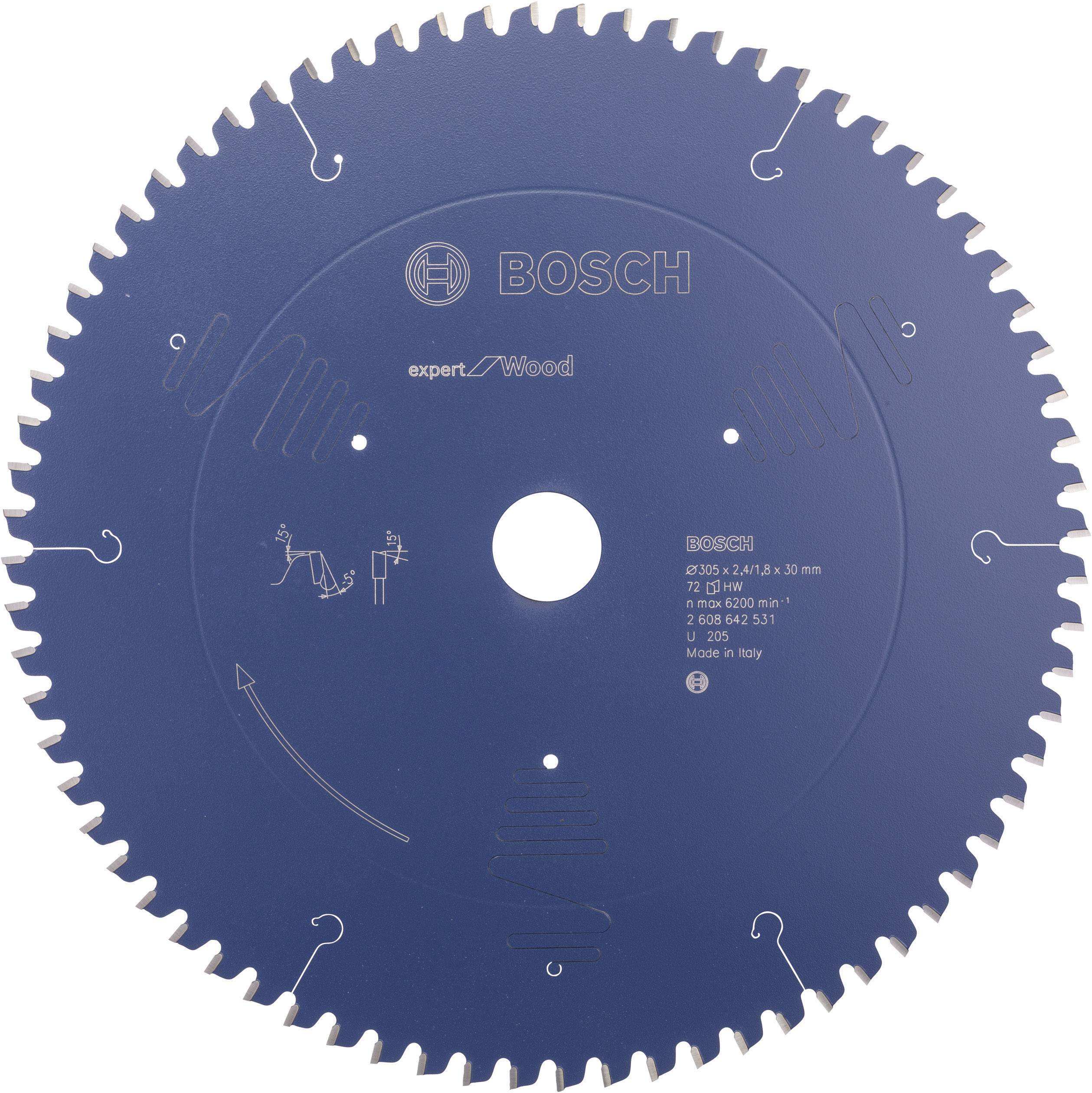 Buy Bosch Expert Circular Saw Blade circular saw blade 305mm 72t 2608642531 from Power Tool Services - Image 2 | Best Price