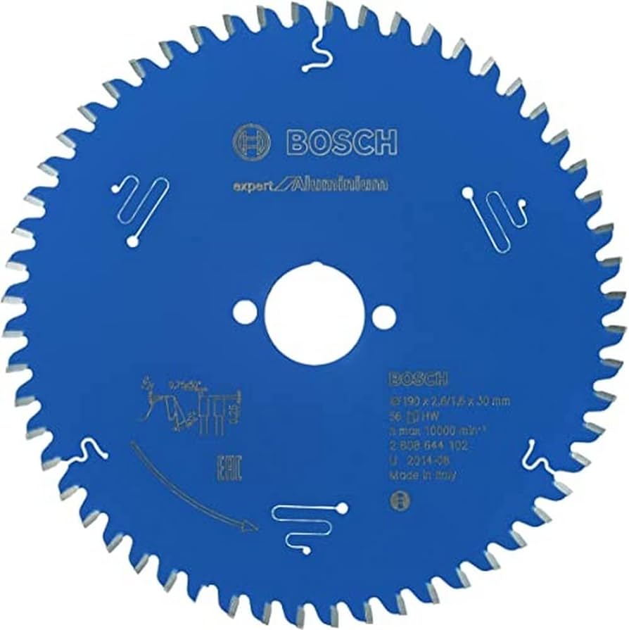Bosch Expert Circular Saw Blade for Aluminium 190 x 30 x 2,6 mm, 56 2608644102 Power Tool Services