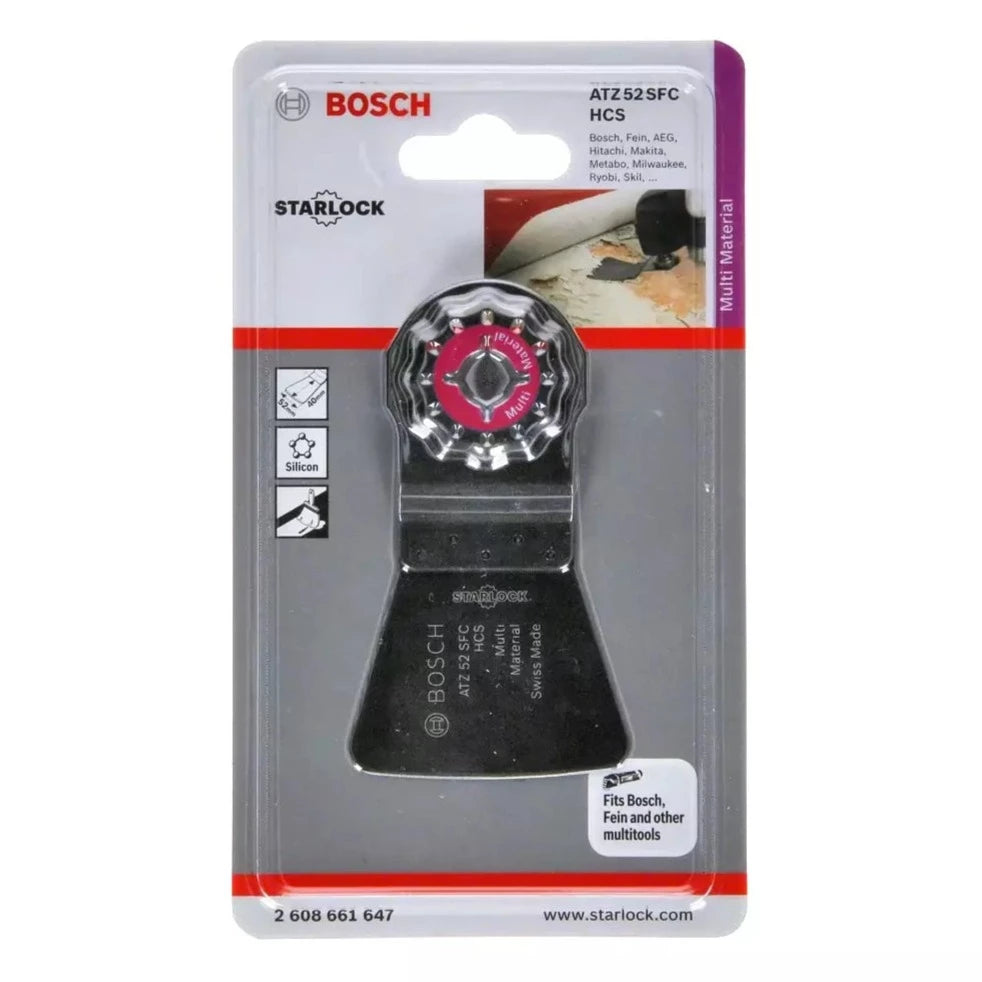 Bosch HCS Flexible scraper ATZ 52 SFC, flexible 38 x 52 mm 2608661647 Power Tool Services