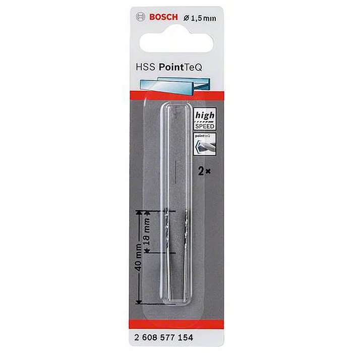 Buy Bosch HSS PointTeq HSS Drill Bits ( Select Size ) from Power Tool Services - Image 2 | Best Price