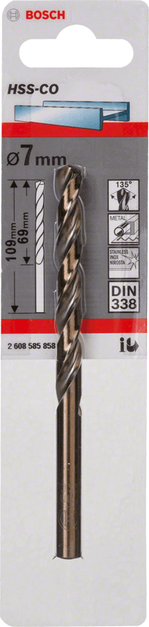 Bosch HSS Twist Drill Bit Cobalt 338 Drill Bits ( Select Size ) Power Tool Services