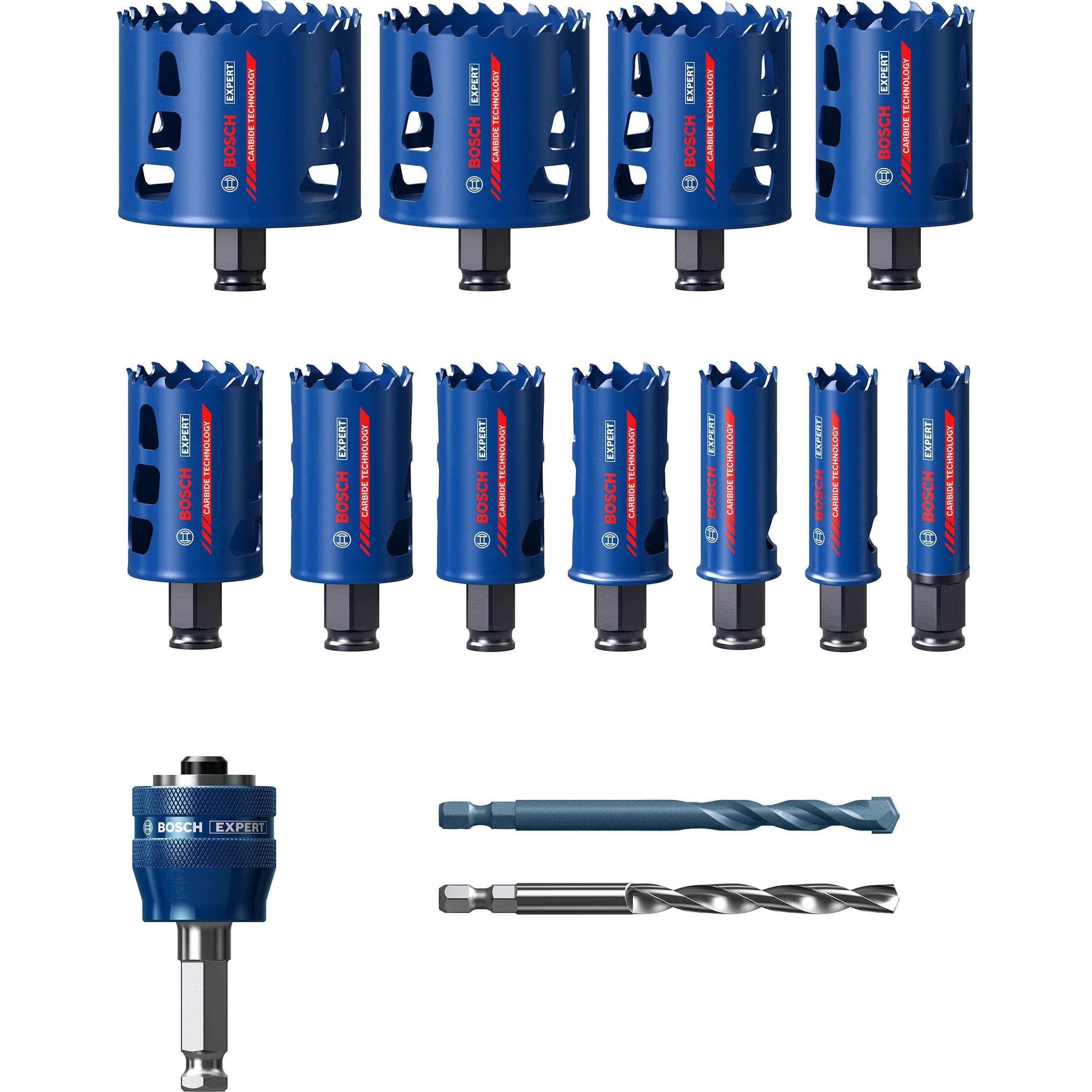 Bosch Hole Saw Tough-material 14Pc 2608900448 Power Tool Services