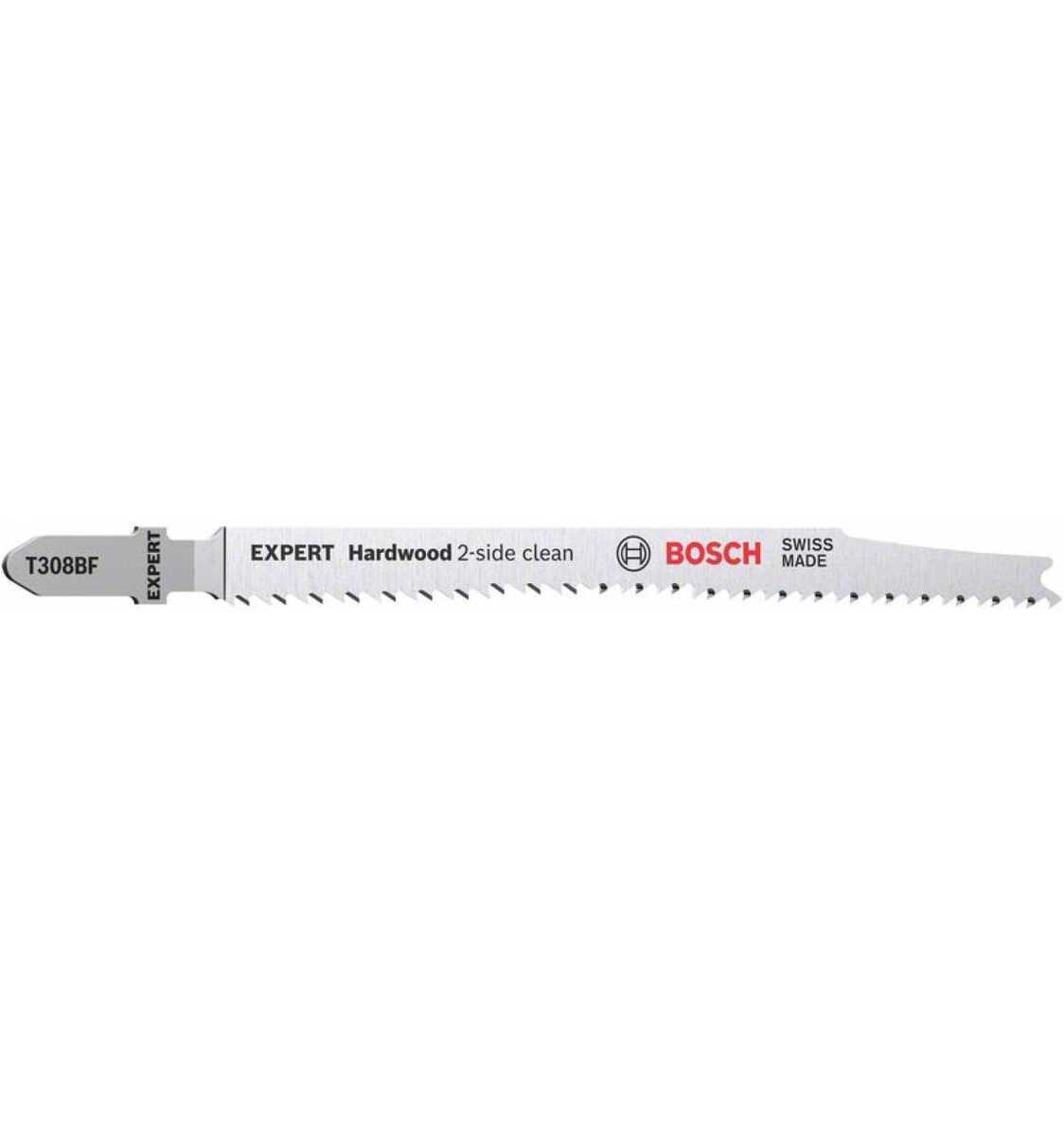 Bosch Jigsaw Blades T 308 BF Extra clean for Hard Wood 3 Pack 2608900543 Power Tool Services