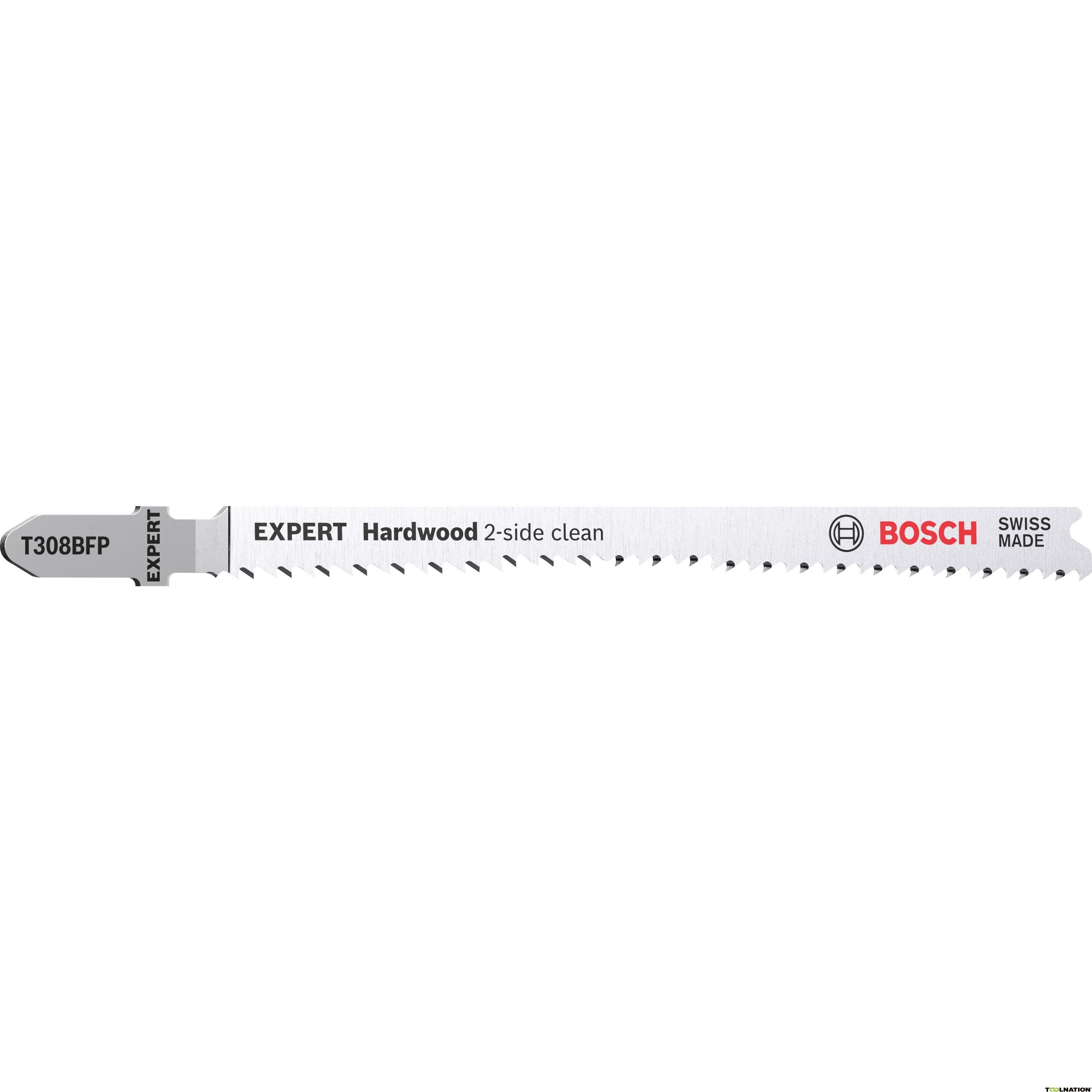 Bosch Jigsaw Blades T 308 BFP Precision for Hard Wood 3 Pack 2608900547 Power Tool Services