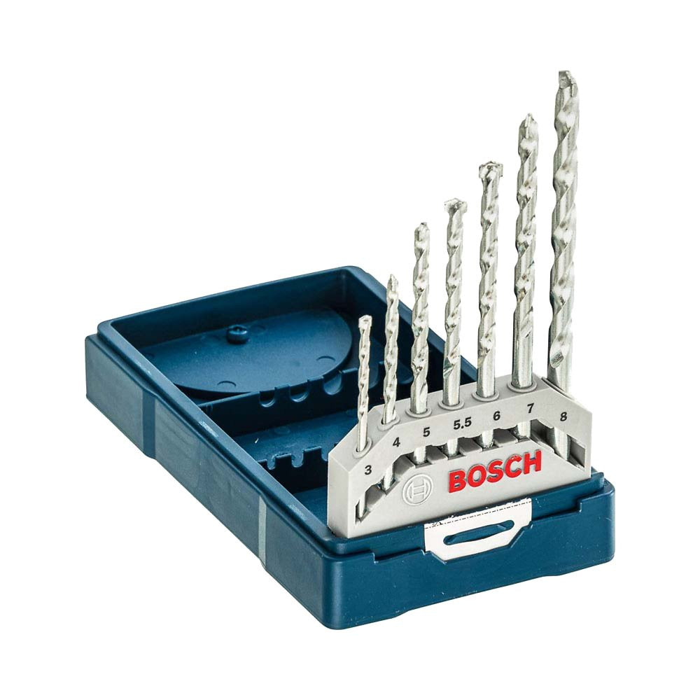 Buy Bosch Masonry Drill Bit Set 7pc 2607017509 from Power Tool Services - Image 2 | Best Price