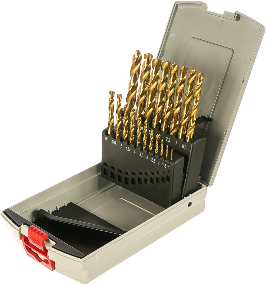 Buy Bosch Professional 19-Piece HSS TiN Drill Bit Set 2608587015 from Power Tool Services - Image 2 | Best Price