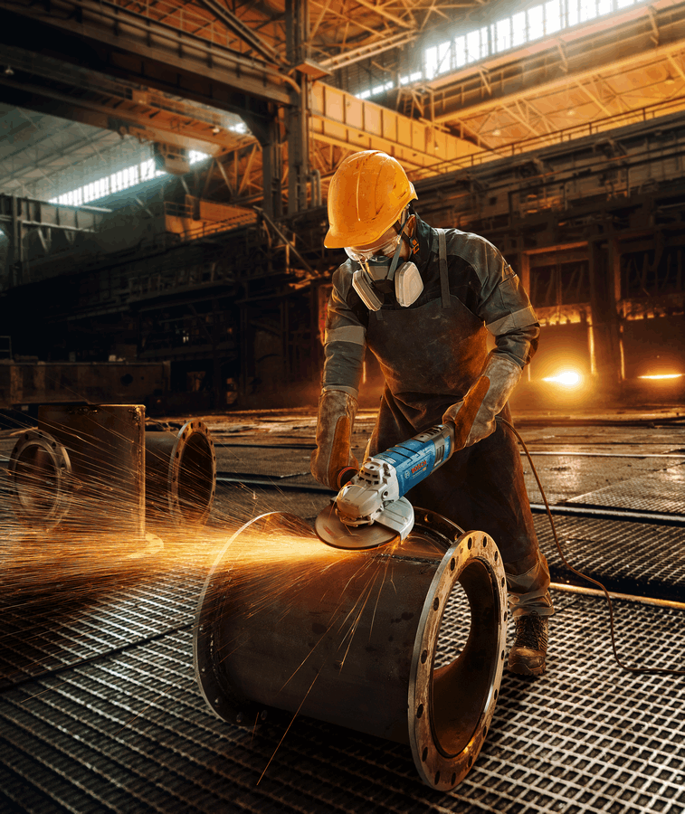 Buy Bosch Professional Angle Grinder GWS 30-230 PB 06018G1100 from Power Tool Services - Image 2 | Best Price