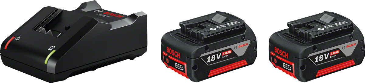 Buy Bosch Professional Battery Starter Kit 4.0ah 1600A019S0 from Power Tool Services - Image 2 | Best Price