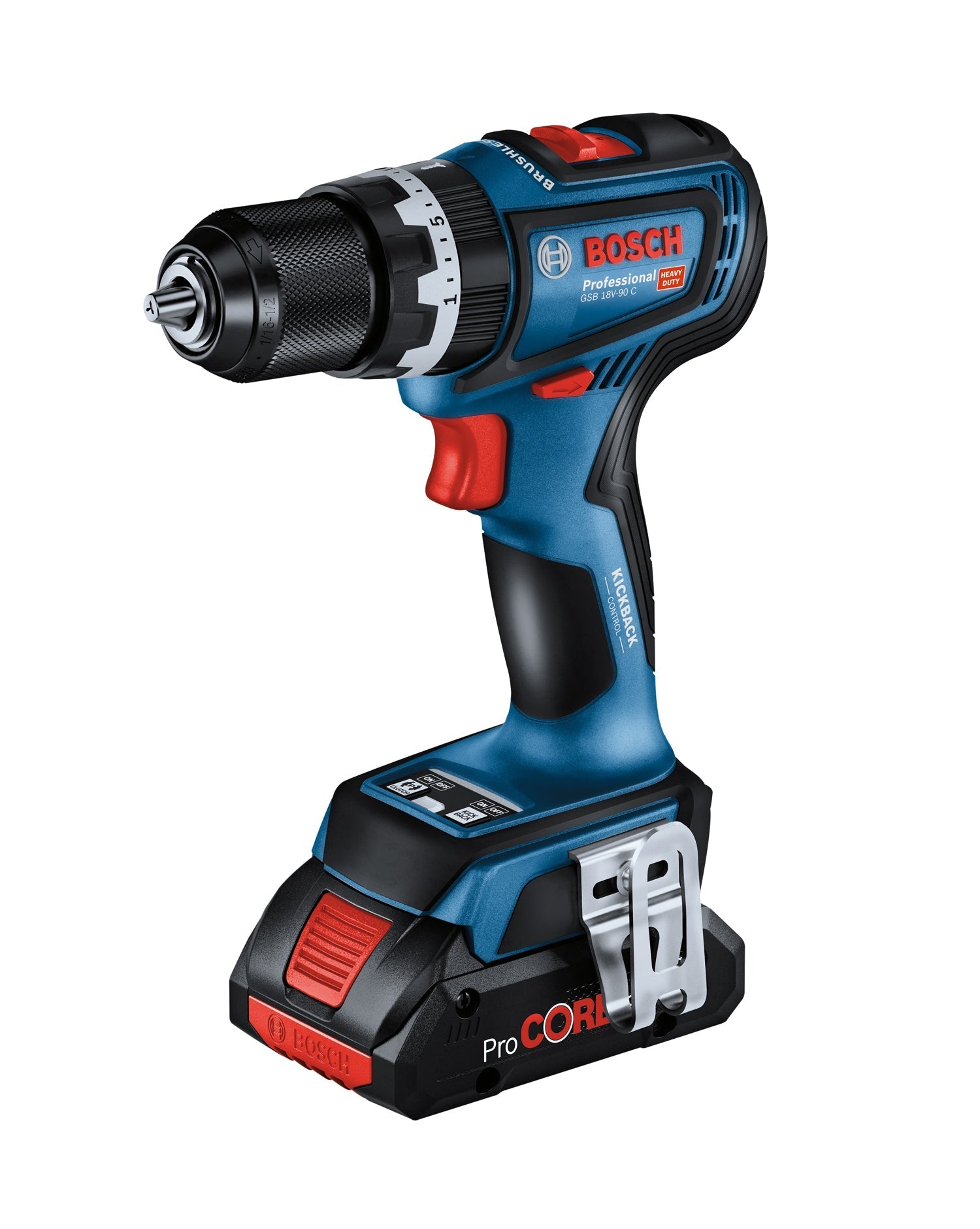 Bosch Professional Cordless Impact Drill GSB 18V-90 C 06019K6106 Power Tool Services