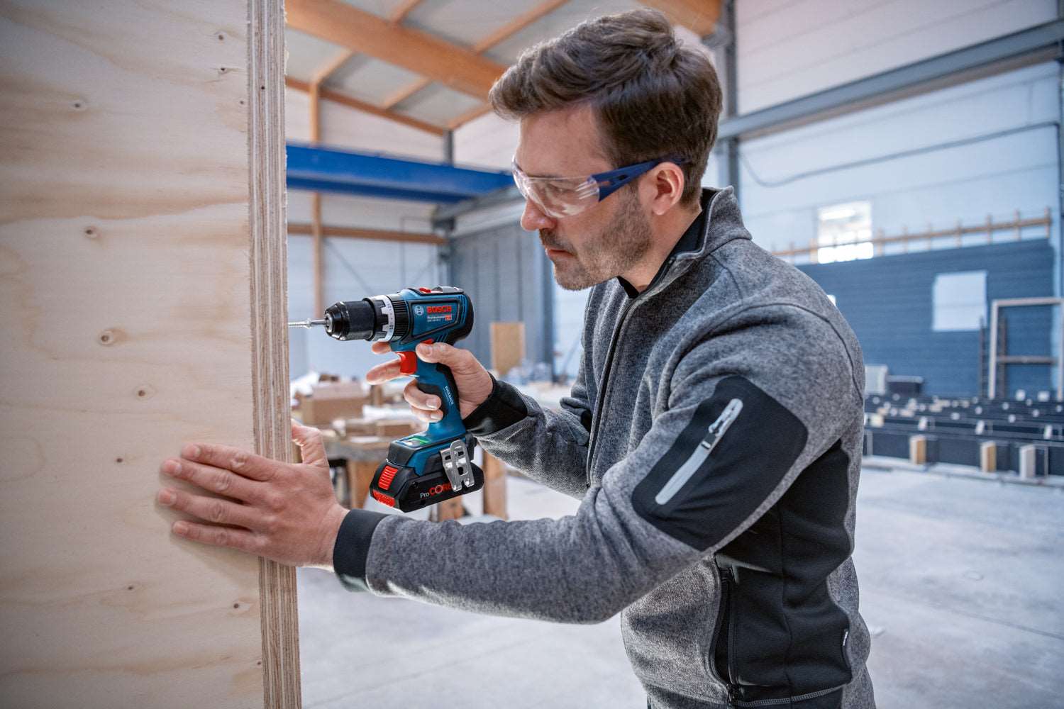 Bosch Professional Cordless Impact Drill GSB 18V-90 C Solo 06019K6100 Power Tool Services