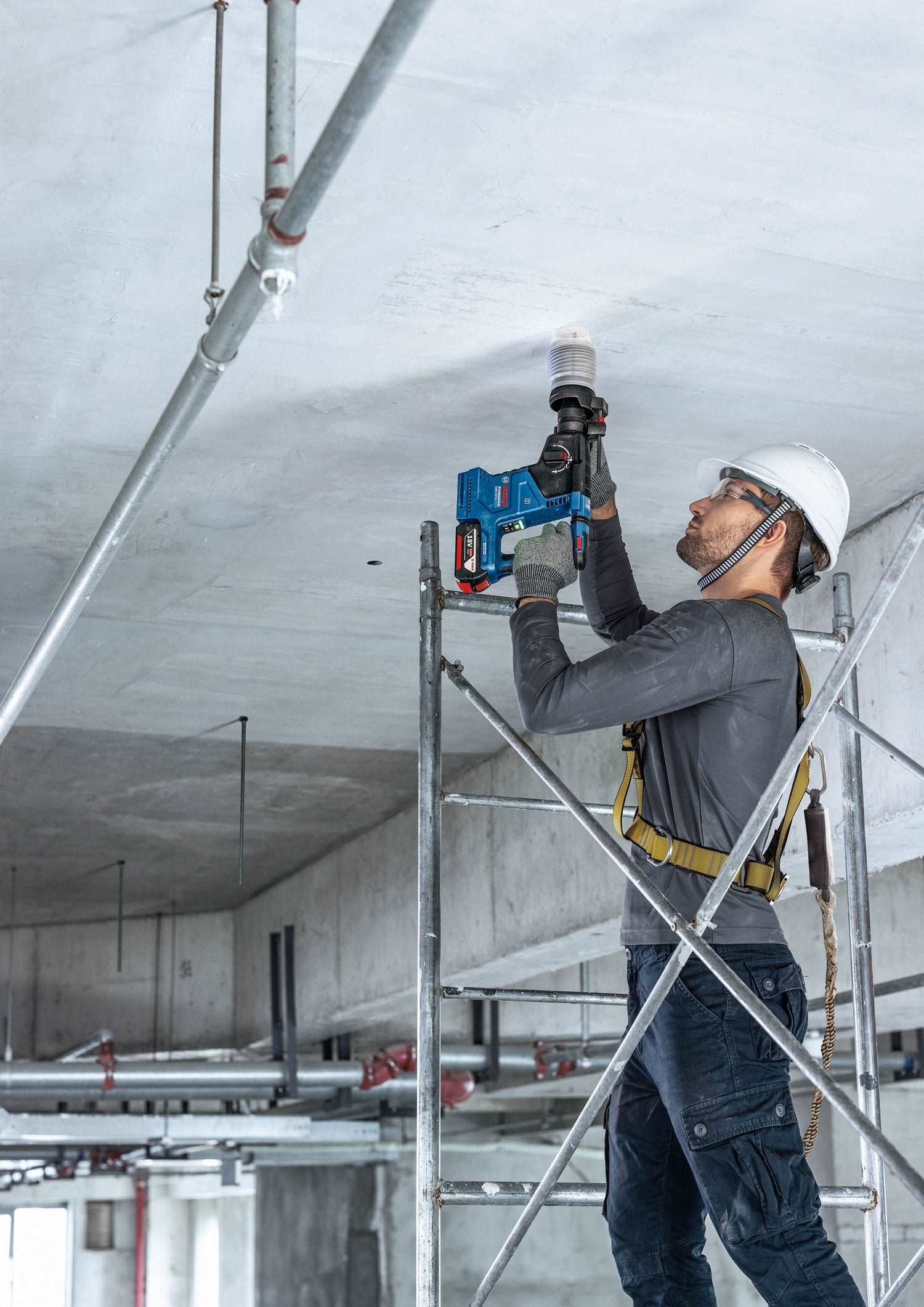 Bosch Professional Cordless Rotary Hammer GBH 187-LI Kit 06119231K0 Power Tool Services