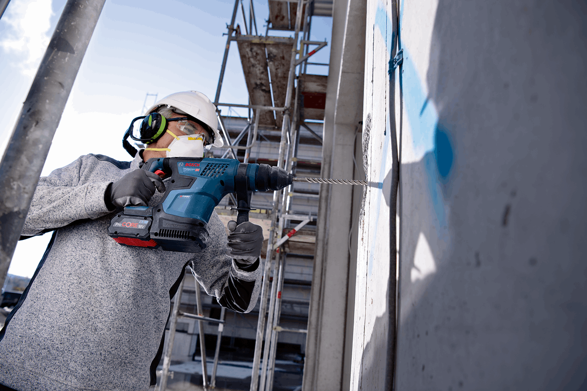 Buy Bosch Professional Cordless Rotary Hammer GBH 18V-34 CF 0611914021 from Power Tool Services - Image 3 | Best Price