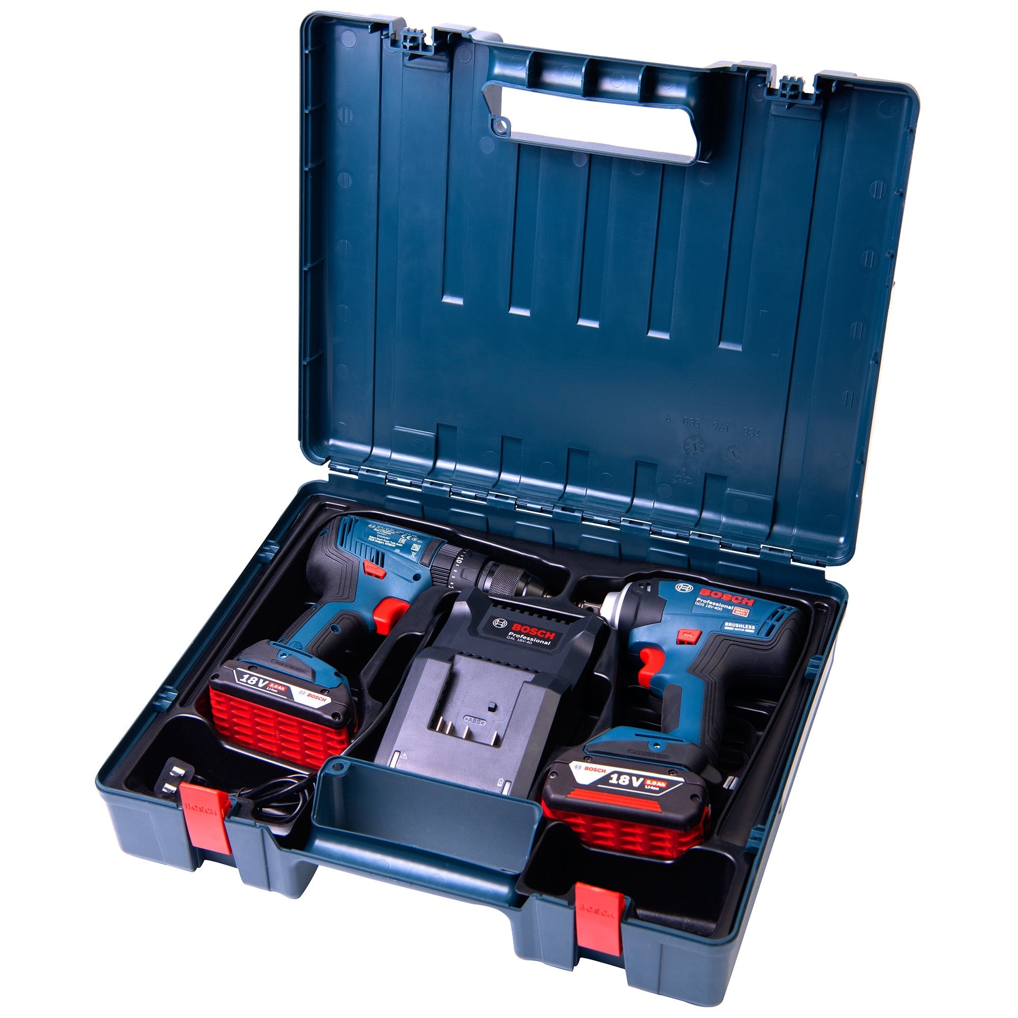 Bosch Professional GDS 18V-400 + GSB 18V-50 Combo 06019K0003 Power Tool Services