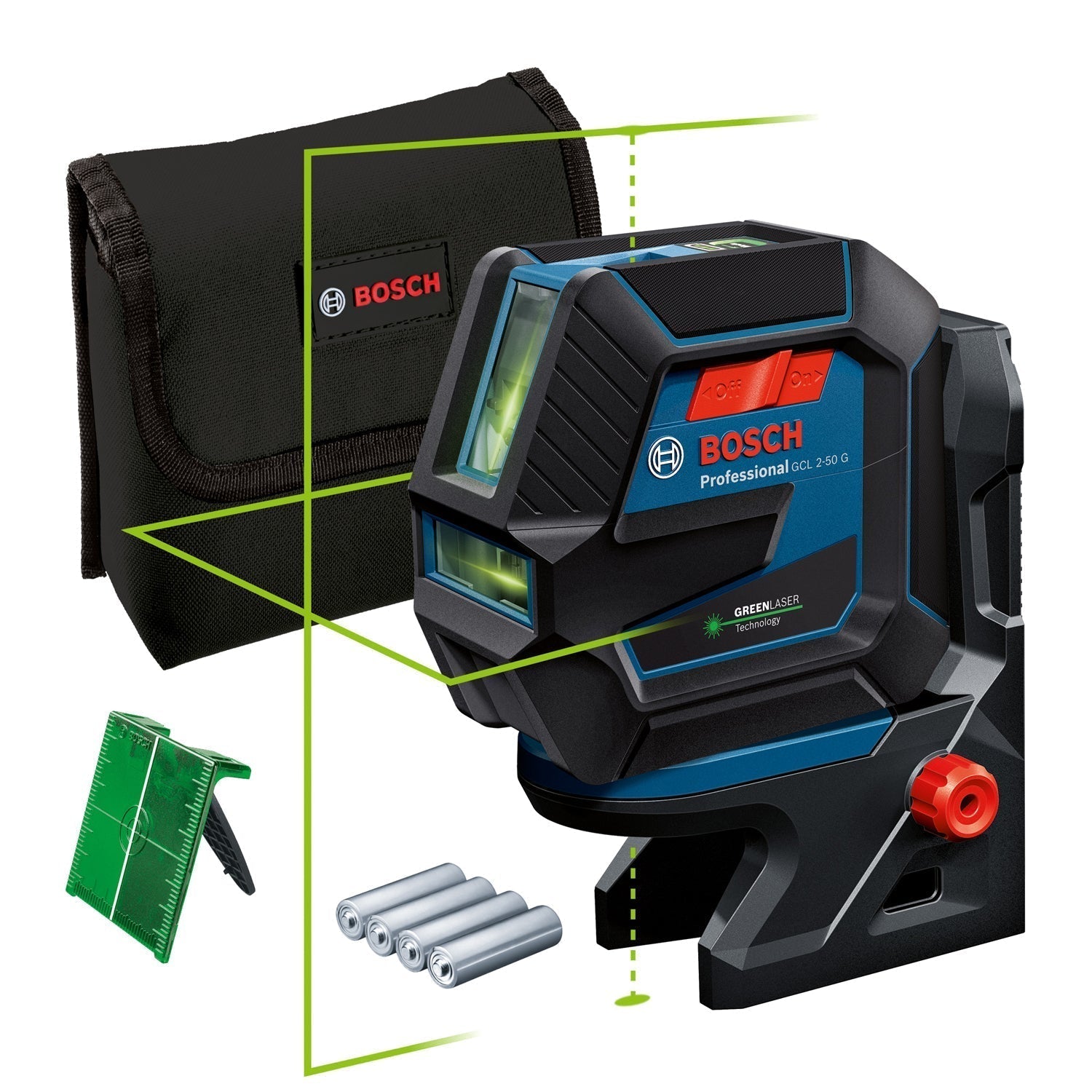 Buy Bosch Professional Green Laser Level GCL 2-50 G 0601066M00 from Power Tool Services - Image 2 | Best Price