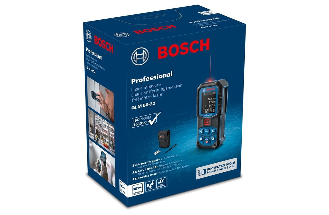 Buy Bosch Professional Green Laser Measure GLM 50-22 0601072S00 from Power Tool Services - Image 3 | Best Price