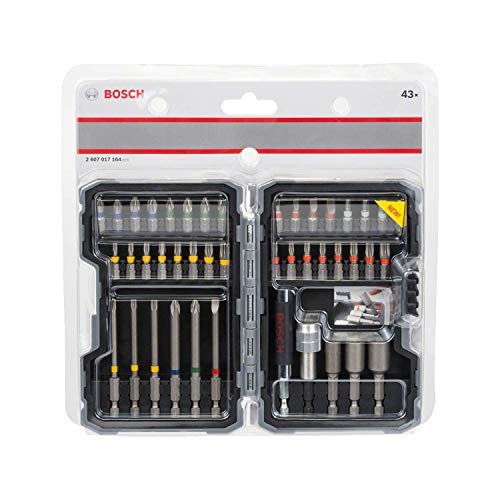 Buy Bosch Professional Drill Driver 43-piece bit set 2607017164 from Power Tool Services - Image 1 | Best Price