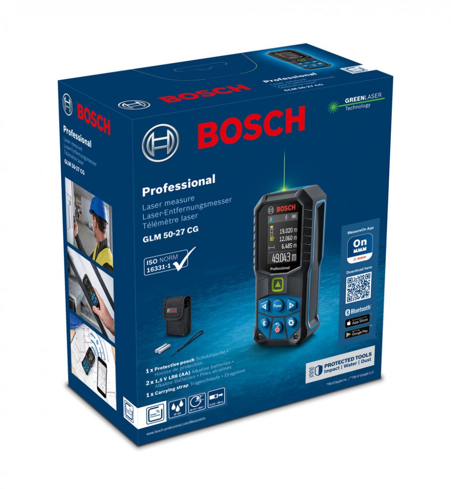 Buy Bosch Professional Laser Measure GLM 50-27 CG 0601072U00 from Power Tool Services - Image 3 | Best Price