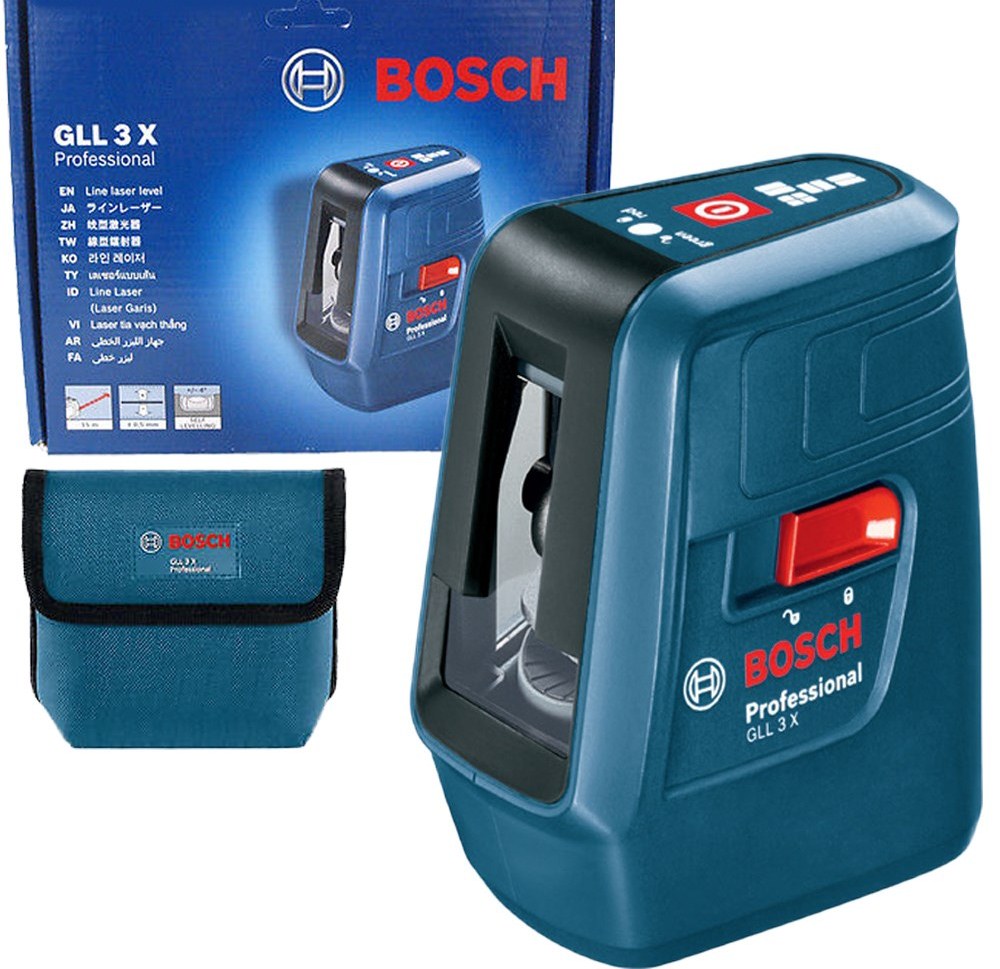 Buy Bosch Professional Line Laser Level GLL 3 X 0601063CJ0 from Power Tool Services - Image 1 | Best Price