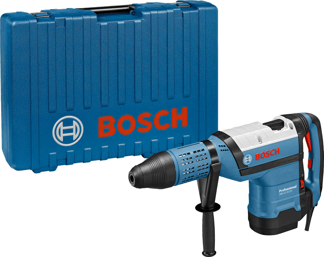 Buy Bosch Professional Rotary Hammer with SDS max GBH 12-52 DV 0611266000 from Power Tool Services - Image 1 | Best Price