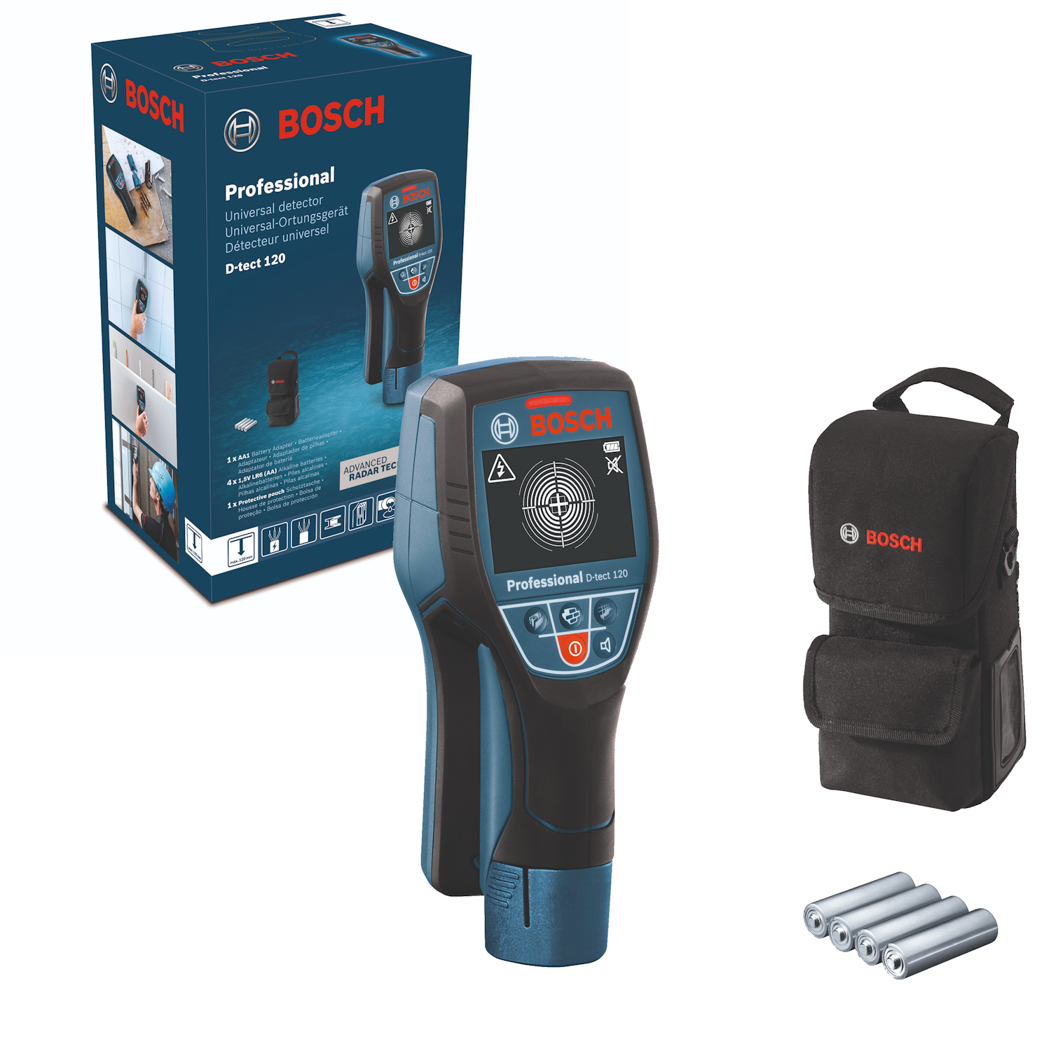 Buy Bosch Professional Wall scanner D-Tect 120 0601081303 from Power Tool Services - Image 1 | Best Price