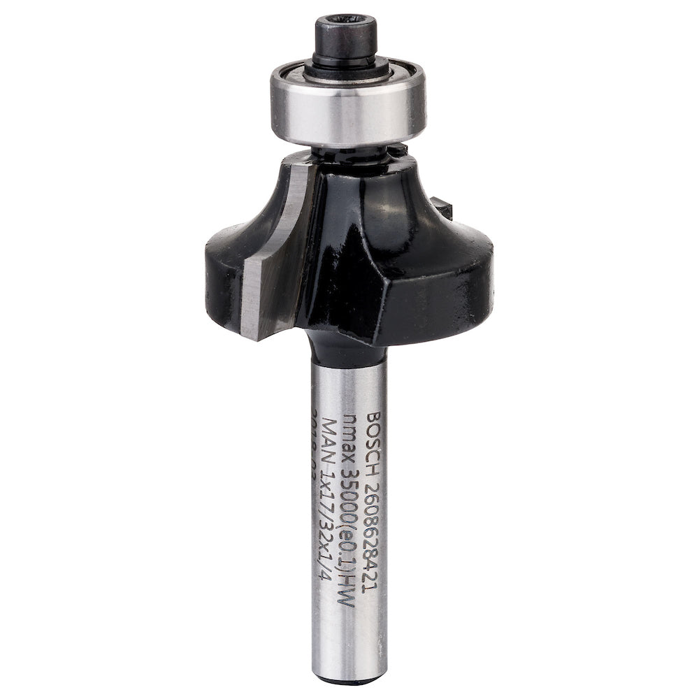 Buy Bosch Rounding over bit, 1/4" R1 6.3 mm 2608628421 from Power Tool Services - Image 2 | Best Price