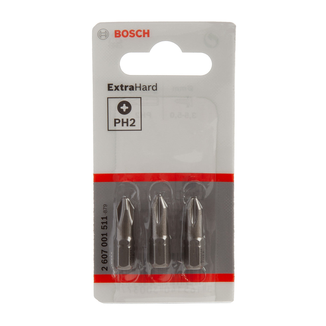 Bosch Screwdriver bit Extra Hard 25 mm, 3 pc ( Select Size ) Power Tool Services