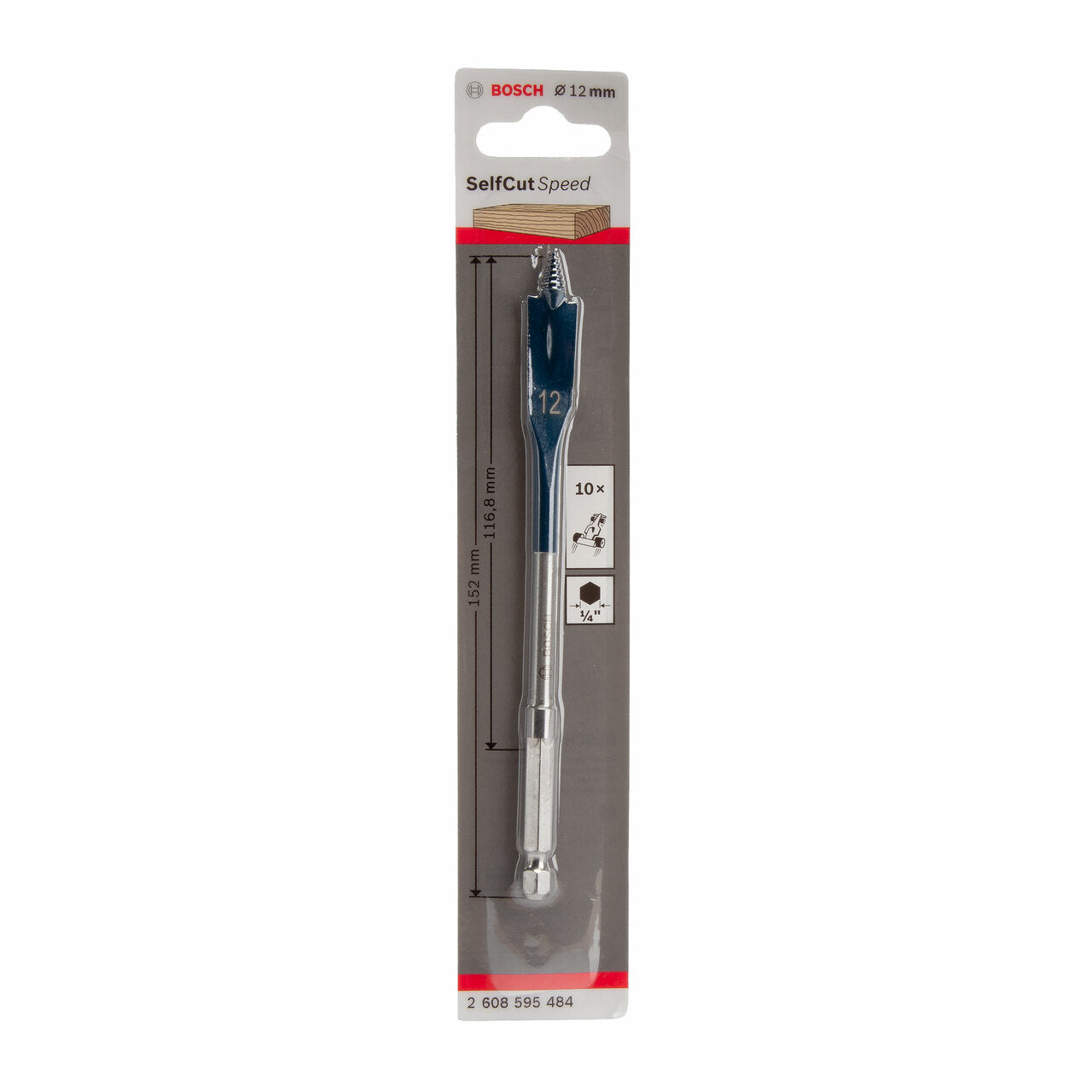 Buy Bosch Self Cut Speed Spade bit ( Select Size ) from Power Tool Services - Image 2 | Best Price