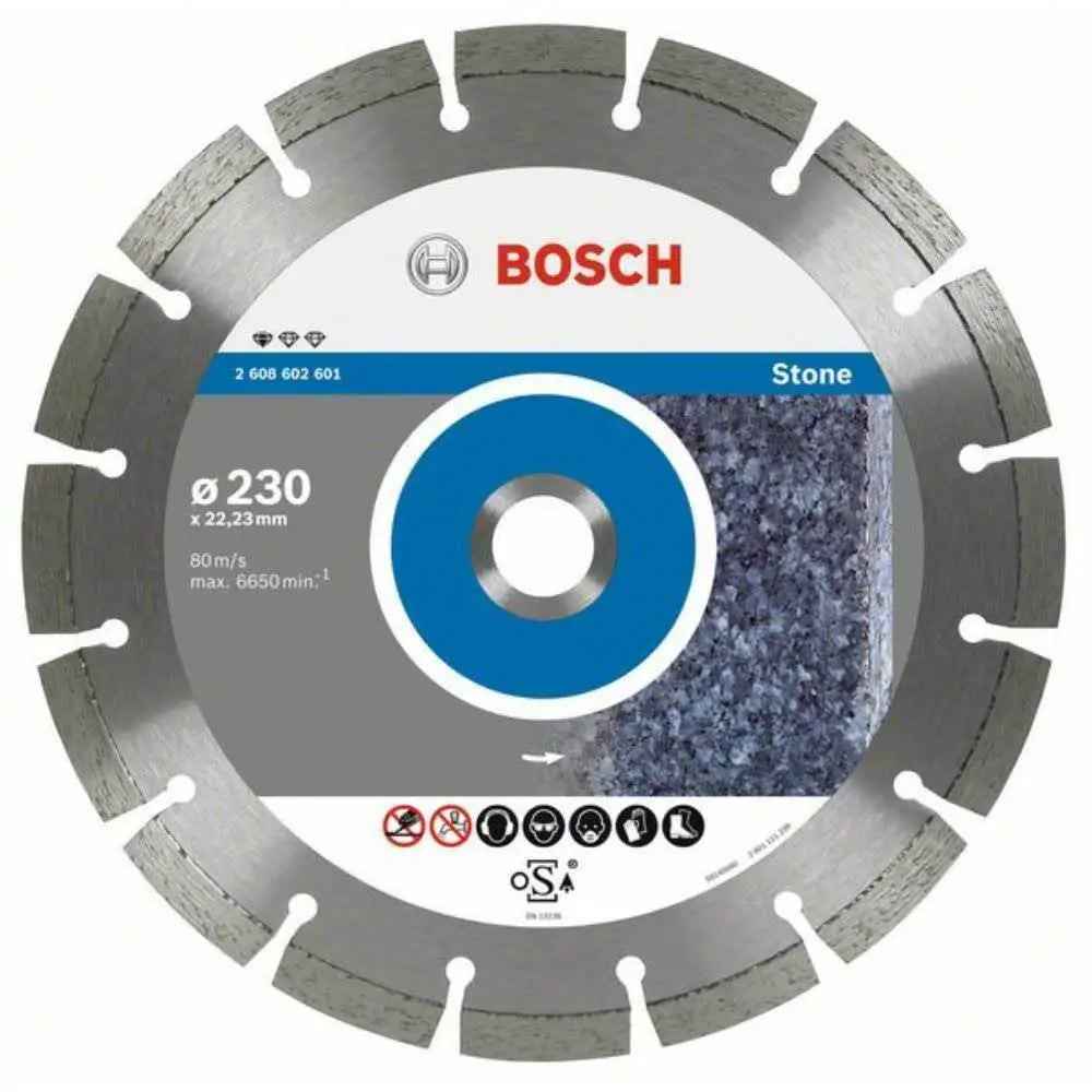 Bosch Standard for Stone 230 x 22,23 x 2,3 segmented 2608602601 Power Tool Services