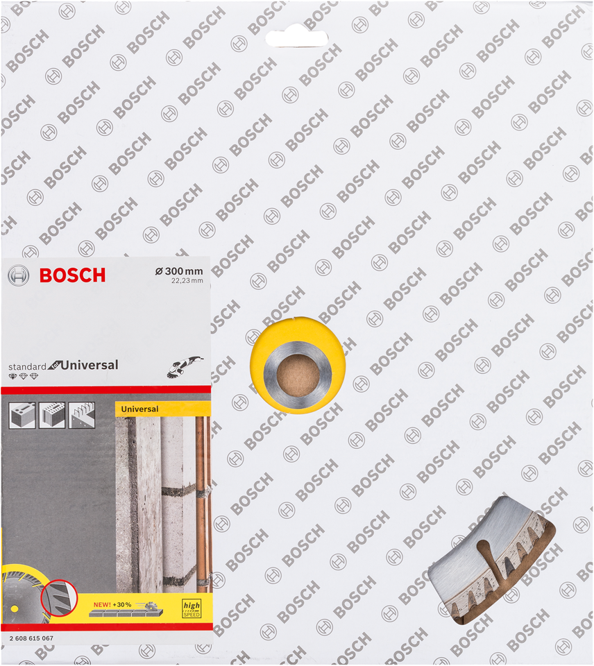 Bosch Standard for Universal 300 x 22,23 x 3,3, segmented 2608615067 Power Tool Services