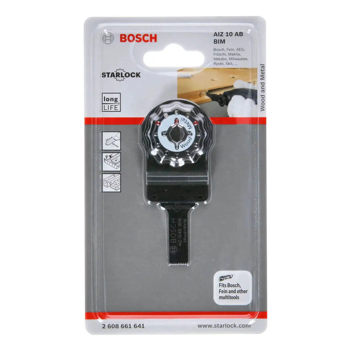 Buy Bosch Starlock AIZ 10 AB Multi Tool Blade 2608661641 from Power Tool Services - Image 1 | Best Price