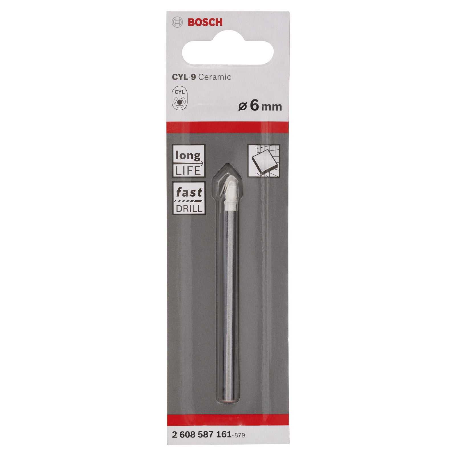 Buy Bosch Tile drill bit CYL-9 Ceramic ( Select Size ) from Power Tool Services - Image 1 | Best Price