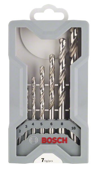 Buy Bosch X-Line HSS Drill Bit Set 7 pc 2608589295 from Power Tool Services - Image 1 | Best Price