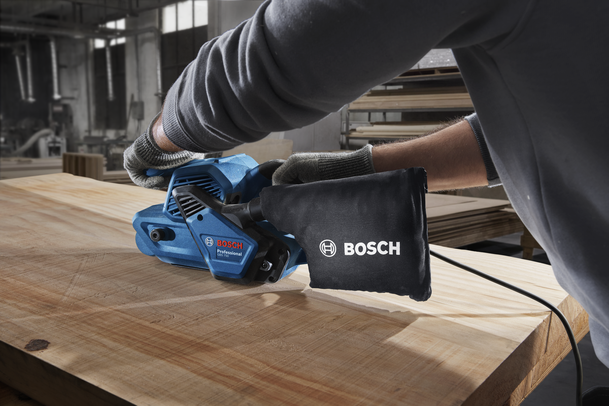 Bosch Professional Belt Sander GBS 750 06012C10K0 5 - Power Tool Services
