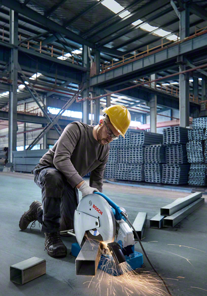 Bosch Professional Abrasive Metal Cut-off Saw GCO 230 0601B560K0 5 - Power Tool Services