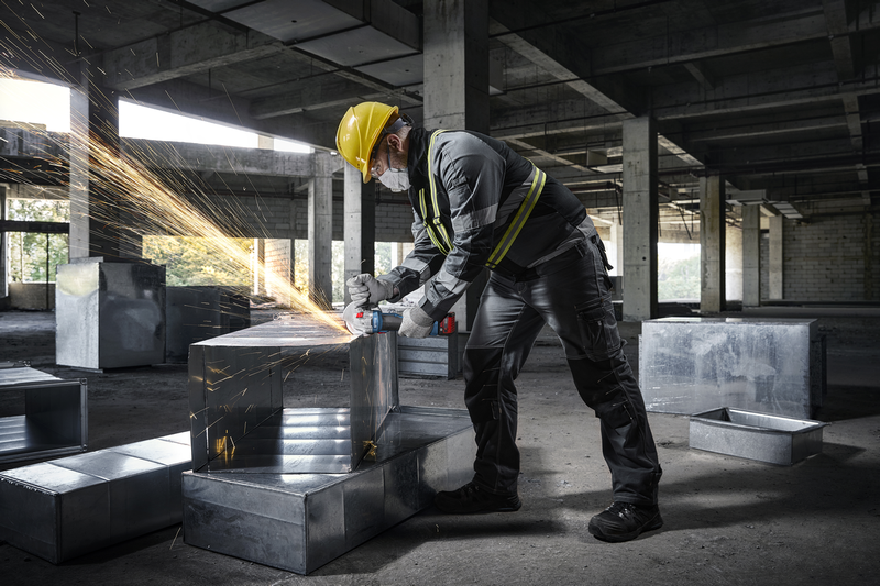 Bosch Professional Cordless Angle Grinder GWS 18V-8 06019N9020 11 - Power Tool Services