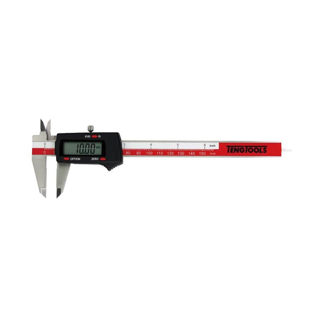 Buy Teng Tools 150MM Digital Caliper Vernier from Power Tool Services - Image 1 | Best Price