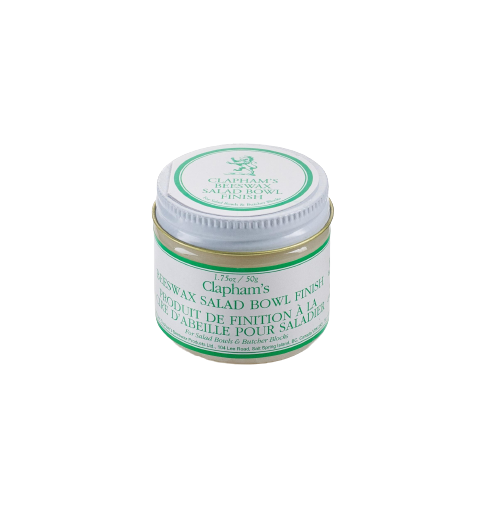 Buy Clapham's Beeswax Salad Bowl Finish 50g/1.75oz from Power Tool Services - Image 1 | Best Price