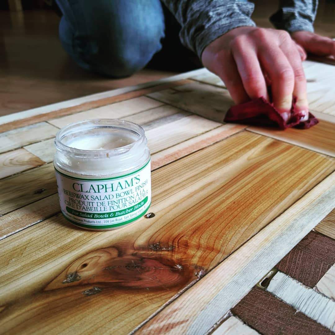 Buy Clapham's Beeswax Salad Bowl Finish 50g/1.75oz from Power Tool Services - Image 2 | Best Price