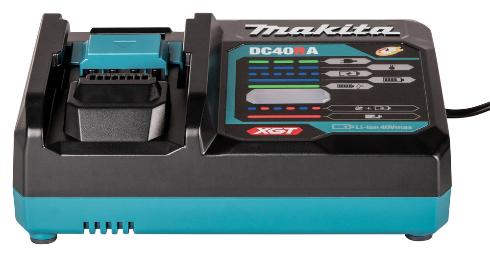 Makita 40V XGT Single Port Rapid Charger DC40RA 3 - Power Tool Services