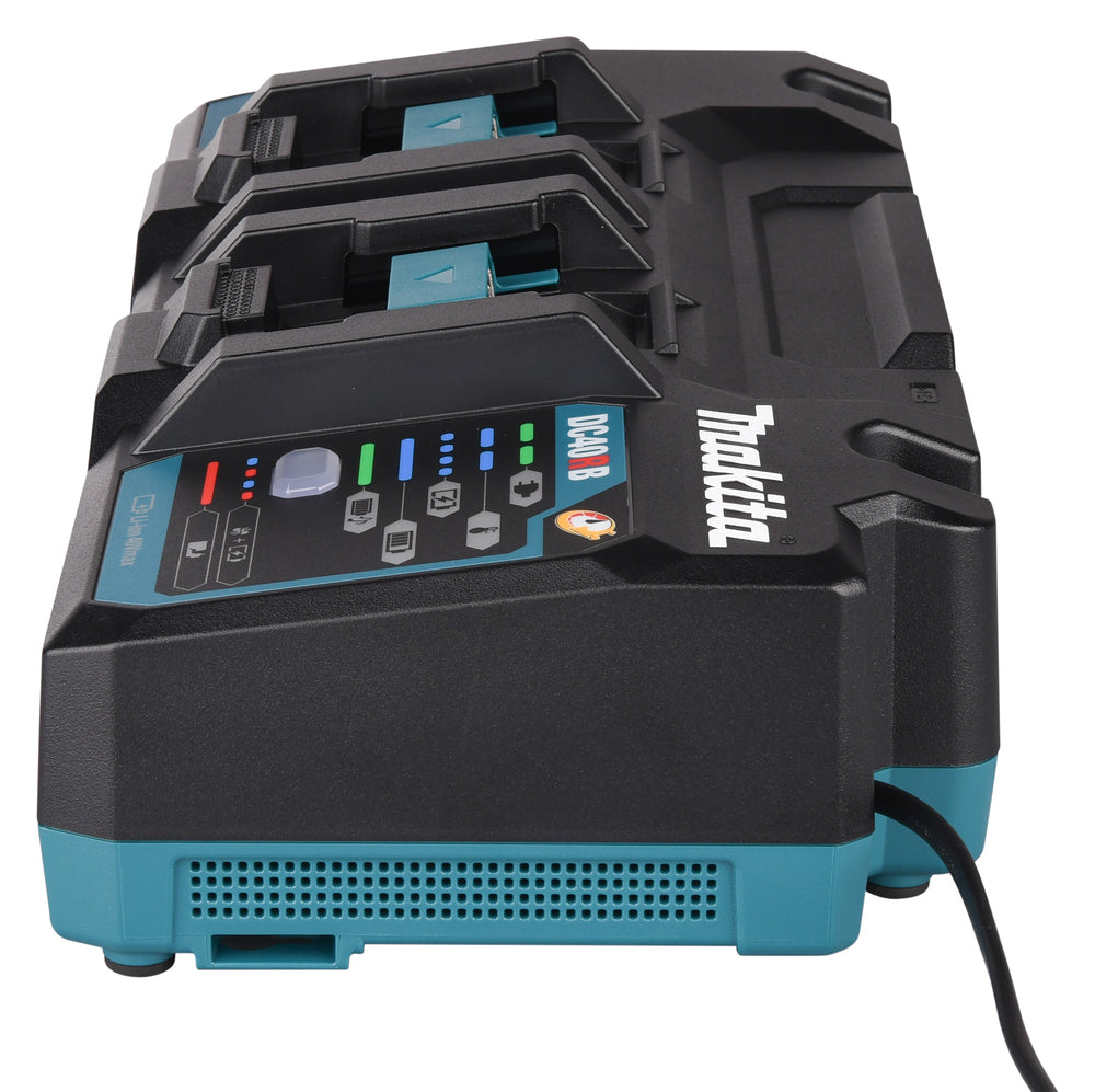 Makita 40V XGT Dual Port Rapid Charger DC40RB 4 - Power Tool Services