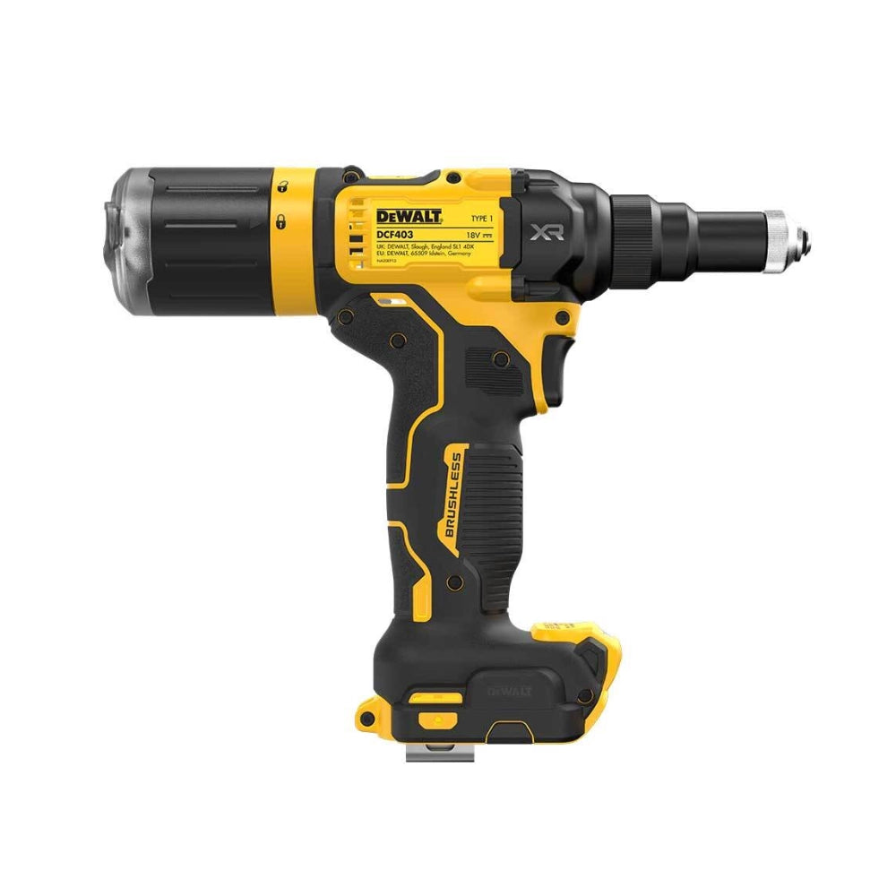 Dewalt 18V Brushless 4.8mm Rivet Gun DCF403NT 3 - Power Tool Services