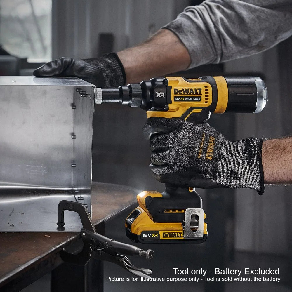 Dewalt 18V Brushless 4.8mm Rivet Gun DCF403NT 5 - Power Tool Services