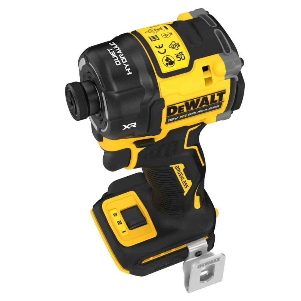 Dewalt 18V XR Brushless Hydraulic Quiet Impact Driver DCF870NT 4 - Power Tool Services