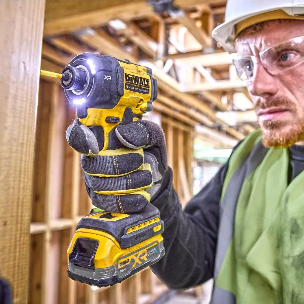 Dewalt 18V XR Brushless Hydraulic Quiet Impact Driver DCF870NT 7 - Power Tool Services