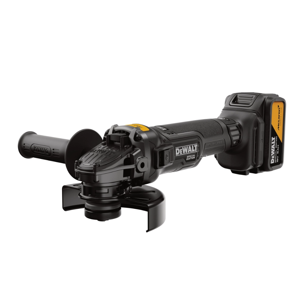 Dewalt McLaren 18V XR Brushless Grinder DCG45MP2T 2 - Power Tool Services